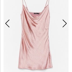 Nasty Gal Cowl Neck Dress